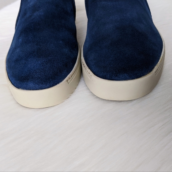 Rag & Bone Blue Suede Leather Slip On Loafer Shoes | Size 11 - Picture 10 of 16